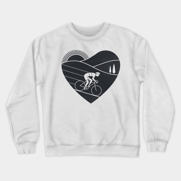 Love cycling Crewneck Sweatshirt by nikovega21
